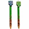2 szt. WYMAZYWALNY DŁUGOPIS KOMPLET MINECRAFT KIDEA PIKSELE GAMING GAMER